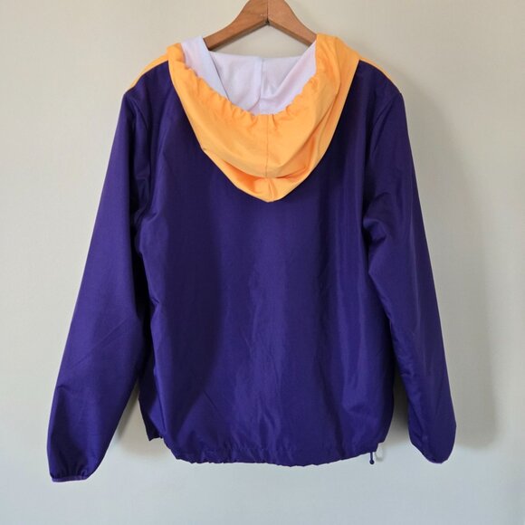 Vintage West Chester University Purple & Gold Windbreaker, Adult Medium - Picture 3 of 3